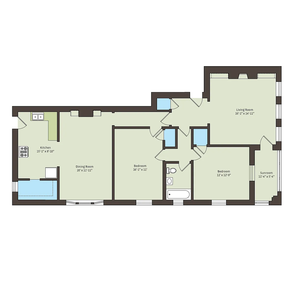 Floor plan gnwd2bD