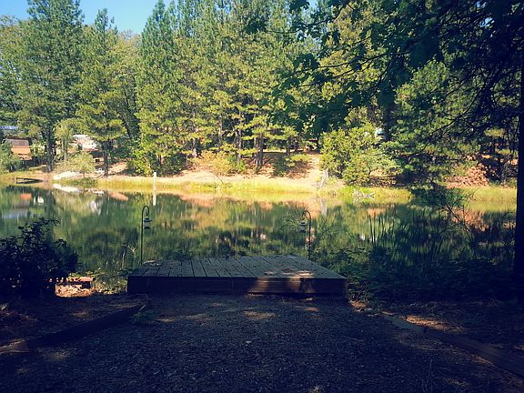 Pond and private dock