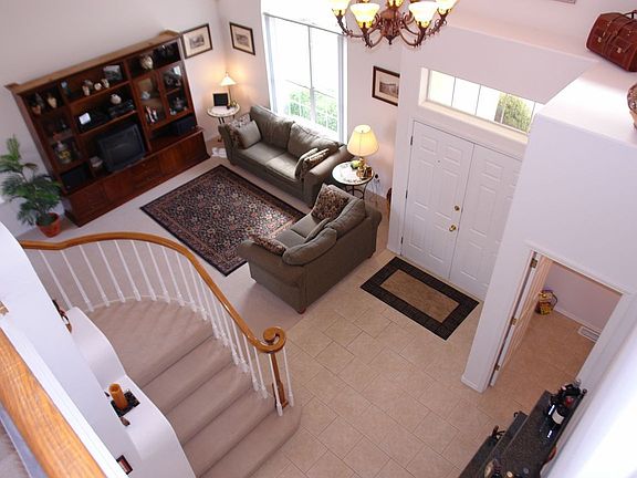 Spiral Staircase View from Upstairs