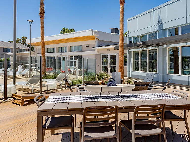 outdoor seating