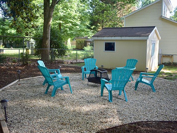 Backyard fire pit and utilit