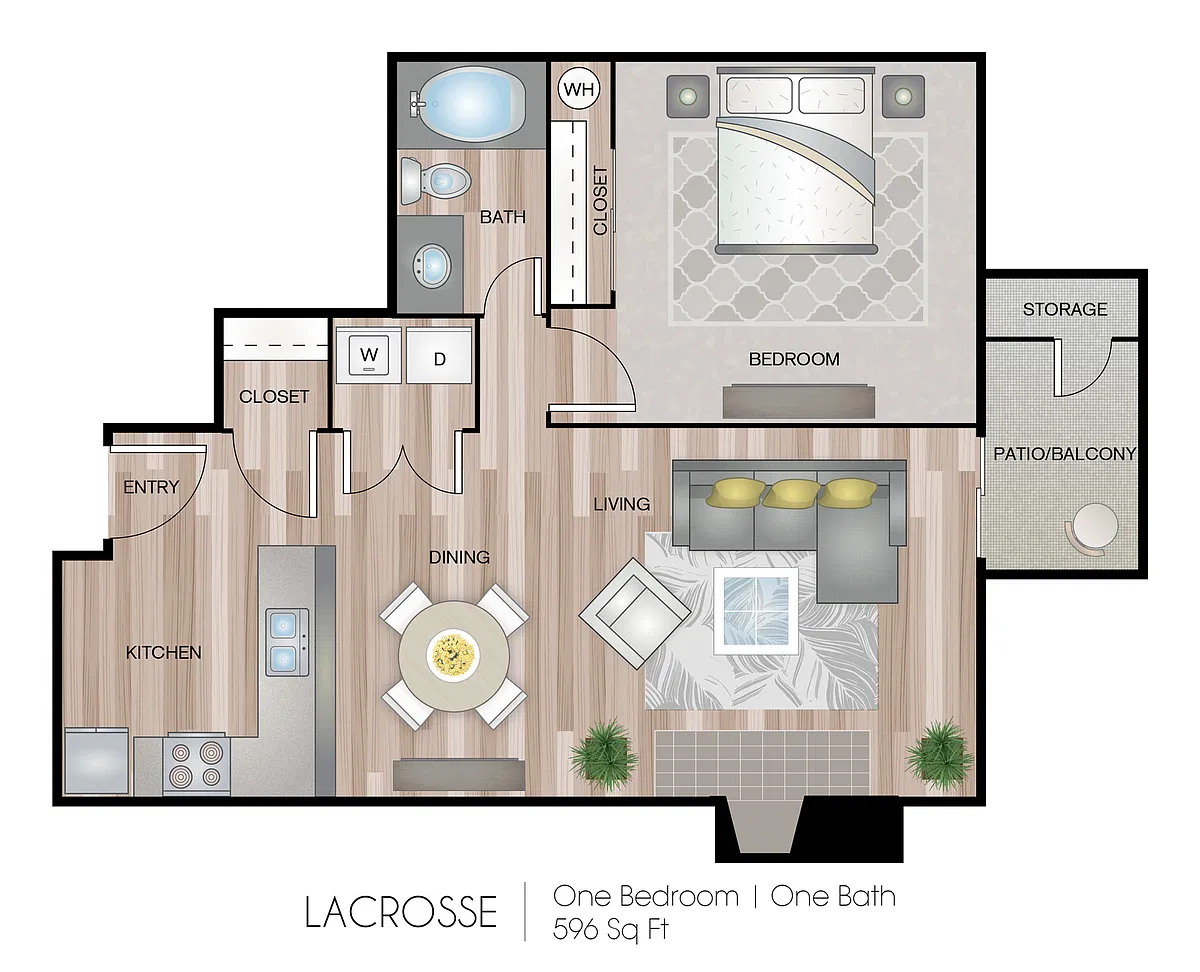 Floor plan LaCrosse