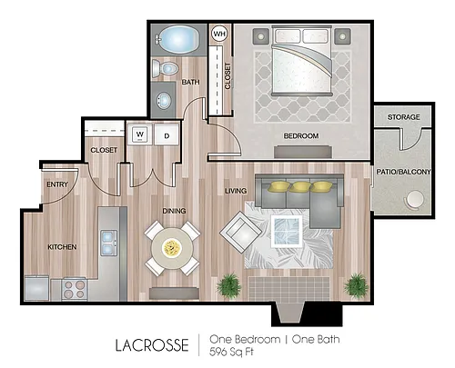 Floor plan LaCrosse