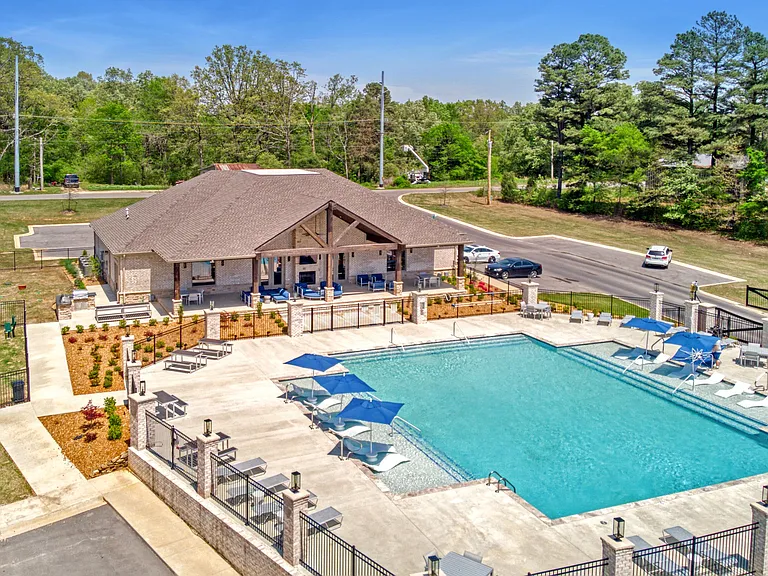 Clubhouse and Pool View