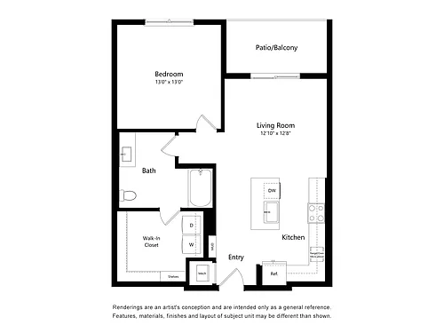 Floor plan A21A