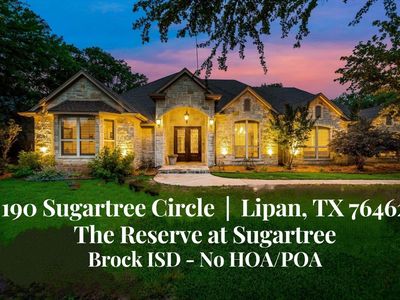 190 Sugartree Cir, Lipan, TX, 76462