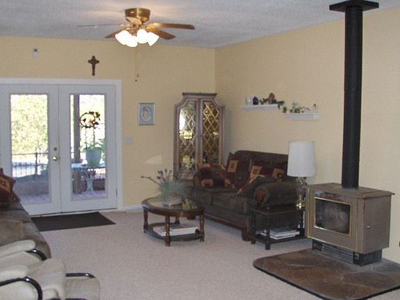 Living 2 With Wood Stove
