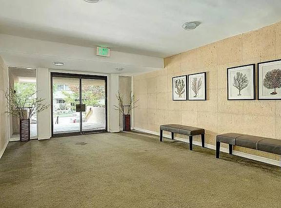 Front door on Idaho Ave.