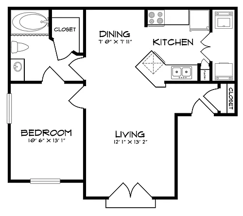 Floor plan A1