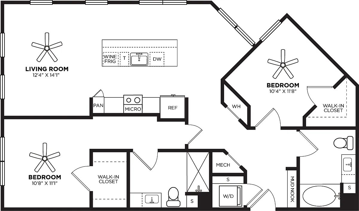 Floor plan B9 No Balcony