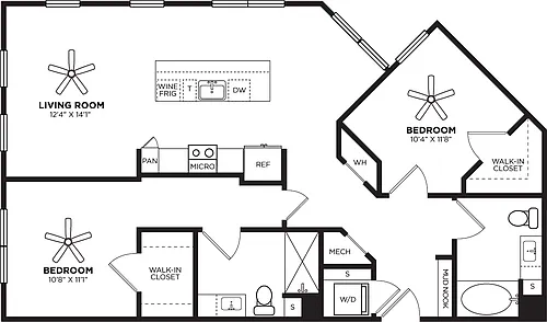 Floor plan B9 No Balcony