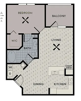 Floor plan A4 - The Athens