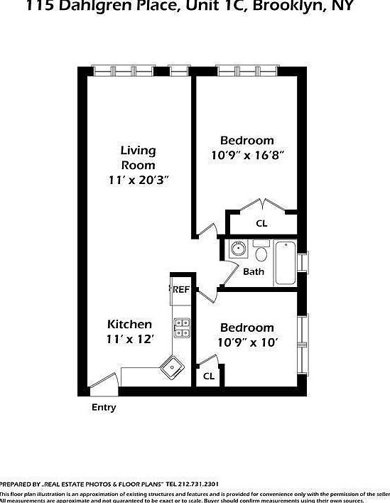1st image of 115 Dahlgren Pl APT 1C