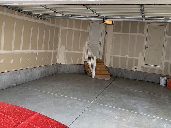 Two car garage with storage