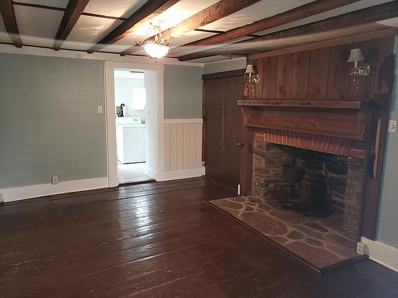 Front room - 1st Fireplace