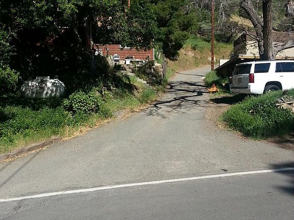 Road to the house, off Silverado Canyon Road