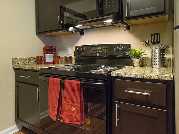 Real Granite Countertops, New Appliances and Cabinetry!