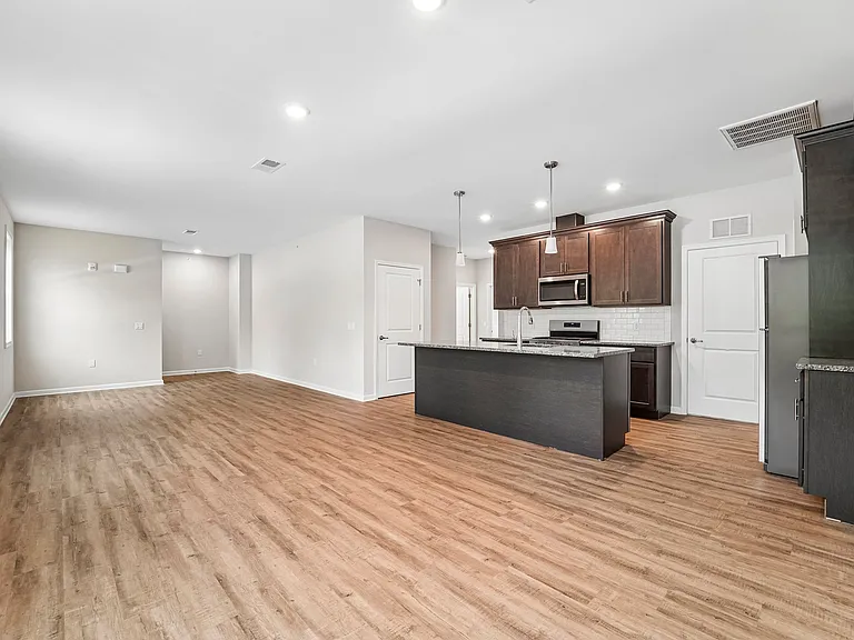 Tower Ridge Grande Hawthrone Kitchen view to Living Room