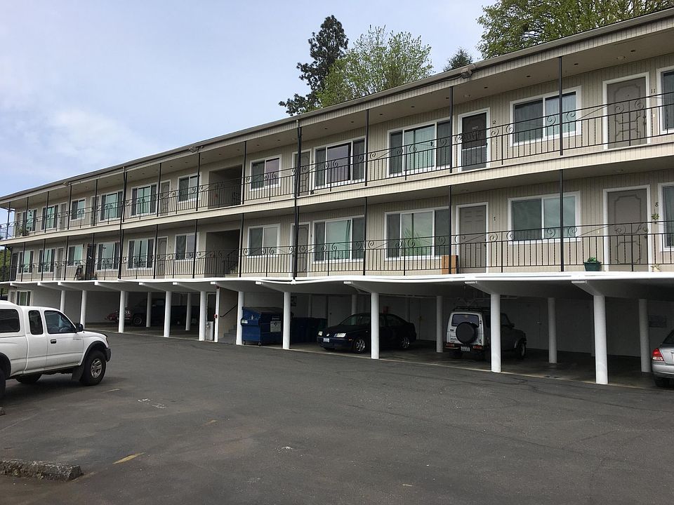 front of building