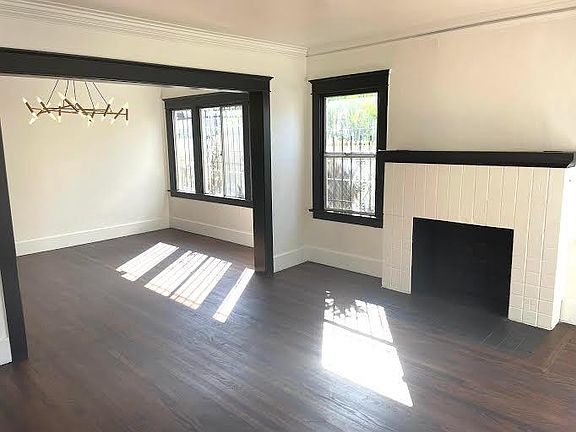 living room and formal dining room