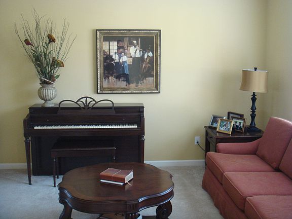Spacious formal living room
