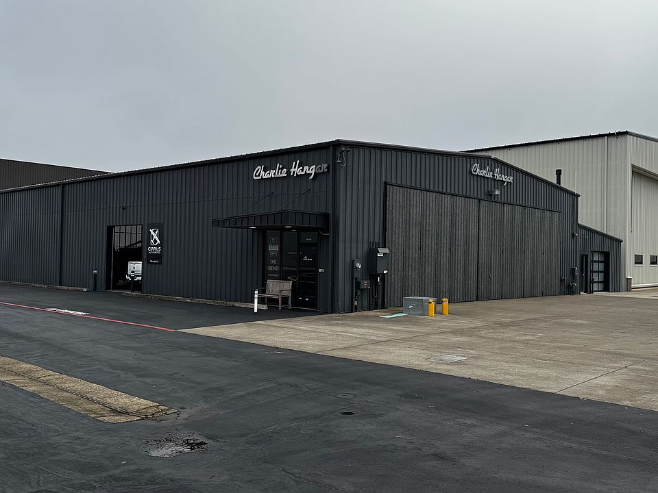 Exterior of the Charlie Hangar