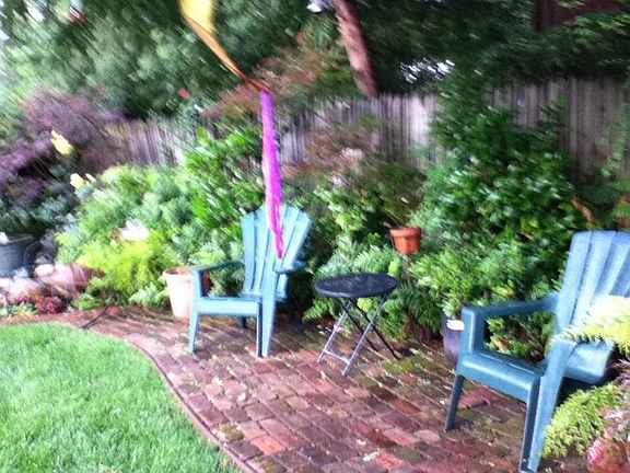 Small patio