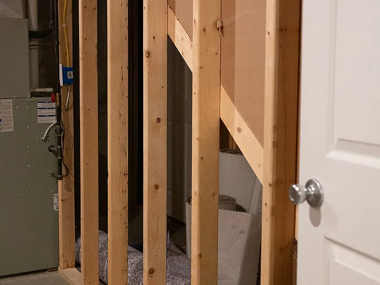 Basement storage