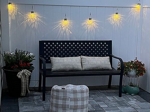 Bluestone patio area