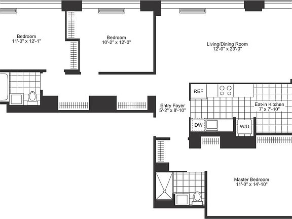 2nd image of 255 W 94th St APT 22F
