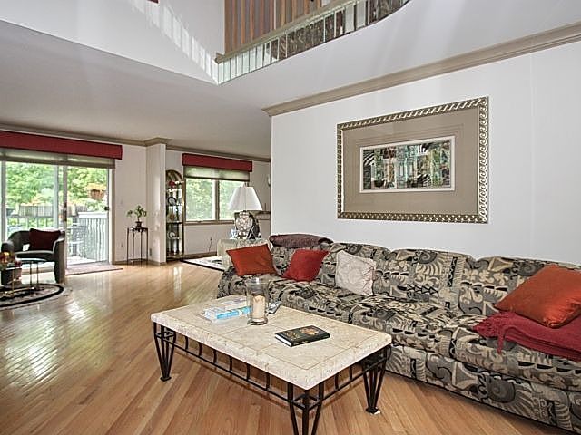 Open floor plan living room