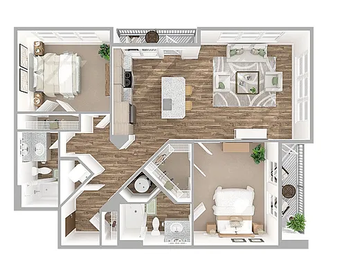Floor plan B2D