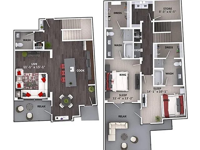 Floor plan C10T