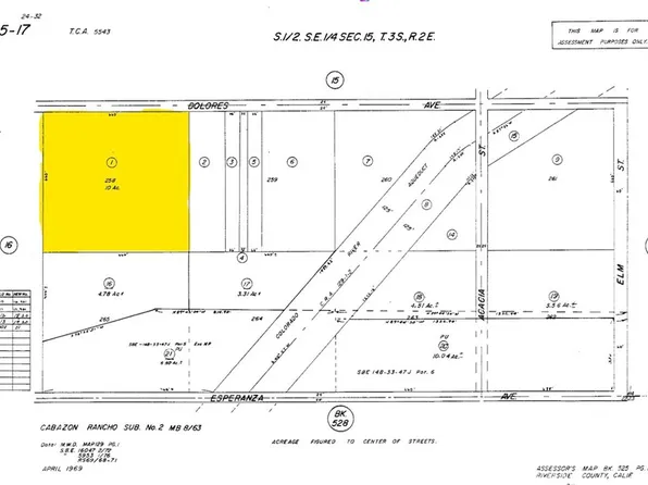 0 Delores Ave #258, Cabazon, CA 92230