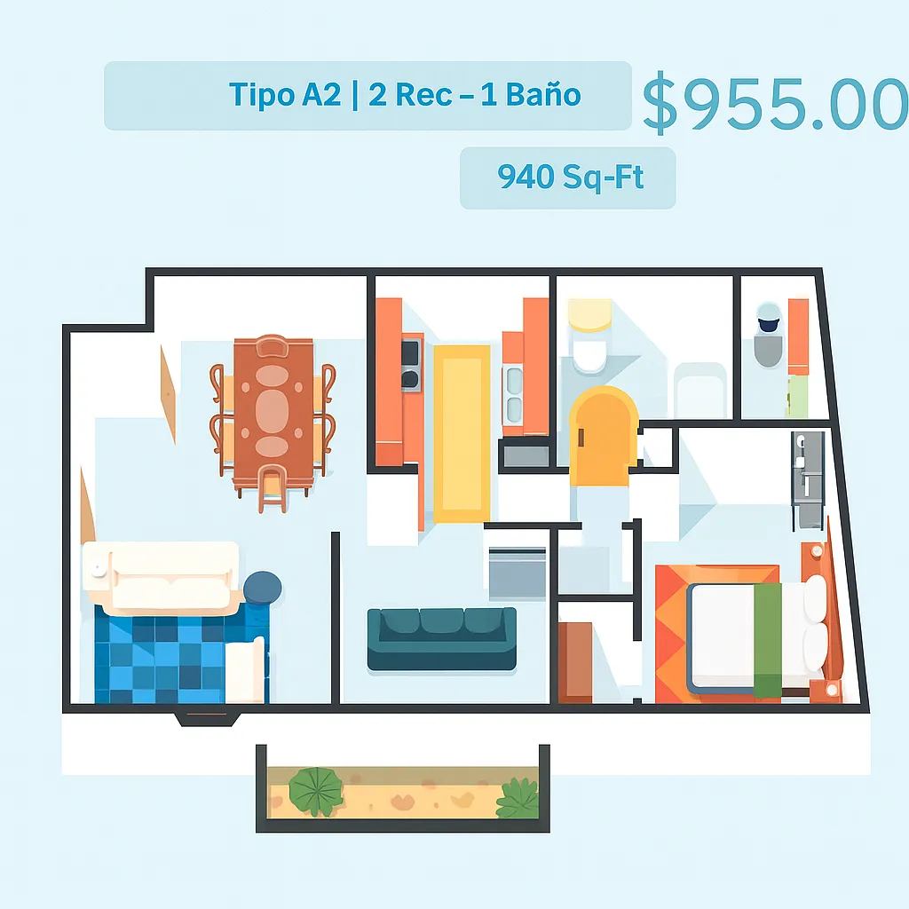 Floor plan A2