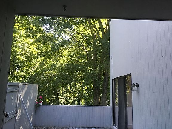 View from inside bedroom