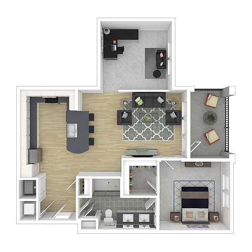 Floor plan The Kinglet