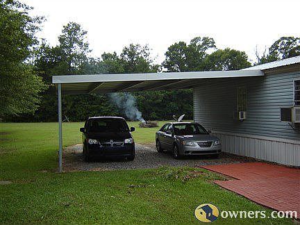 Rear carport 24'x24'