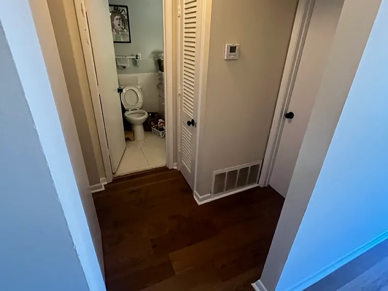 Brand new wooden floors