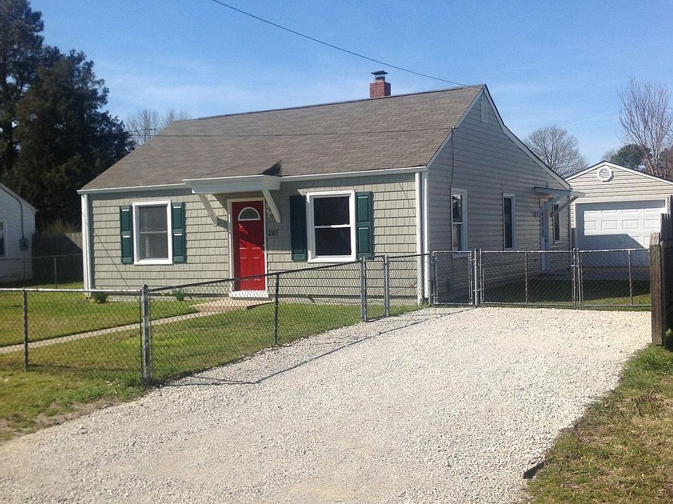 Main drive way. To side entrance of house or garage.