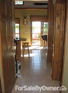 View of cabin from road