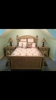 Bedroom #6, upstairs (Queen).