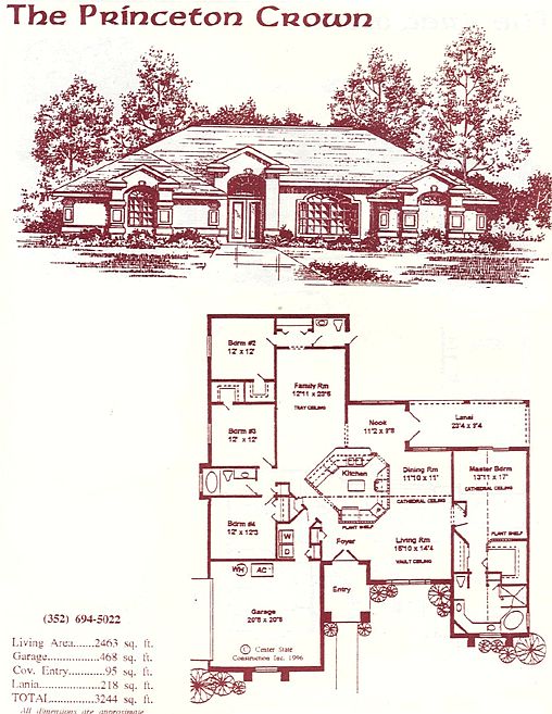 FRONT ELEVATION & FLOOR PLAN