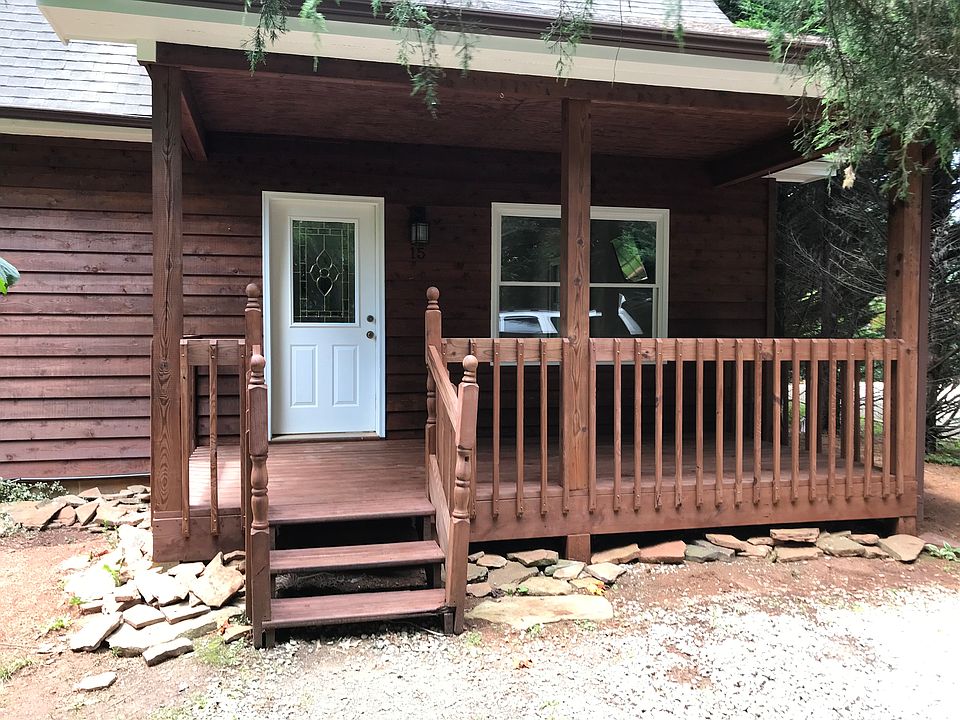 Covered front porch