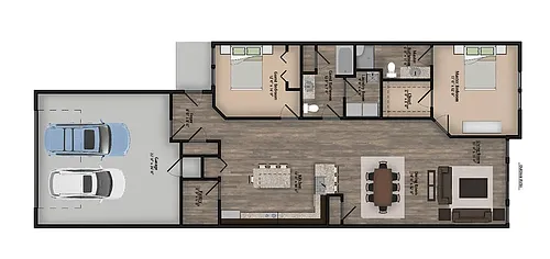 Floor plan The Retreat Central