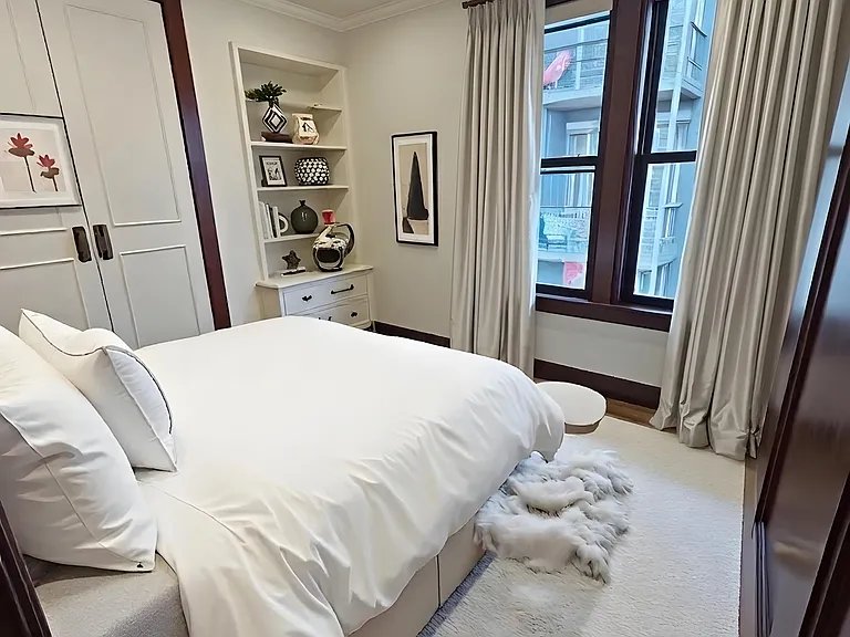 virtually staged bedroom #3