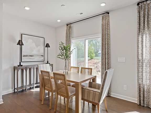 The great room provides extra space for a dining area or breakfast nook.
