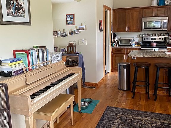 open concept living/dining/kitchen - main level