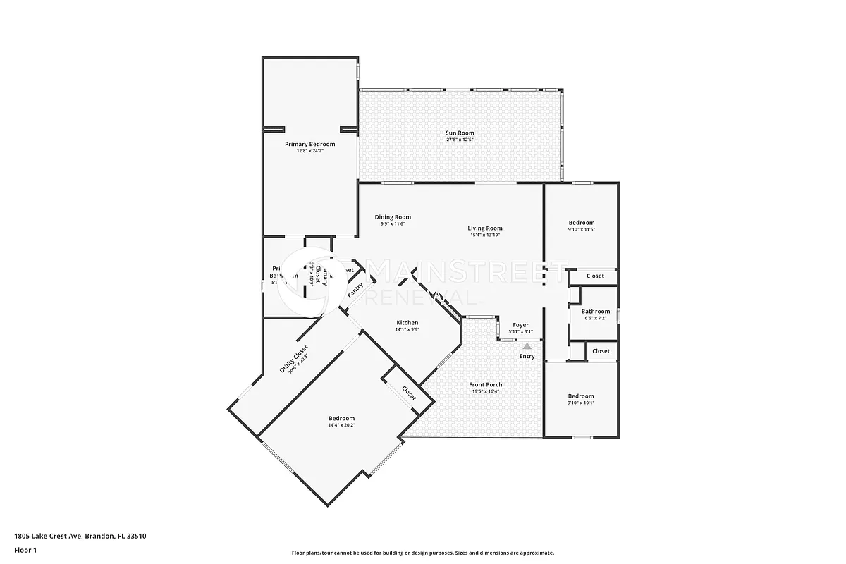 Floor Plan - 1805 Lake Crest Ave