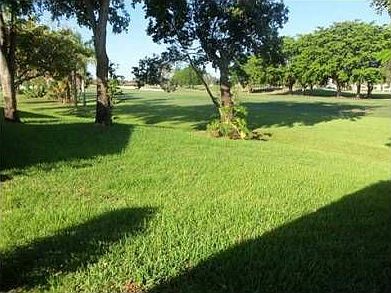 view from enclosed patio